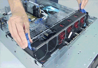 آموزش تصویری تعویض باتری سرور HP DL380 Gen9 4