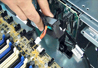 آموزش تصویری تعویض باتری سرور HP DL380 Gen9 7