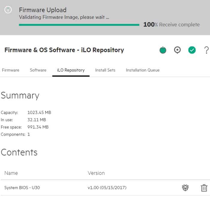 آپدیت فریمور HP iLO