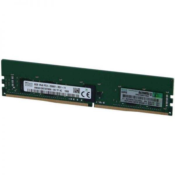 رم سرور اچ پی HP Memory 8GB DDR4 2666 اورجینال2