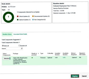 آپدیت Firmeware سرور HP با SPP در ویندوز 16