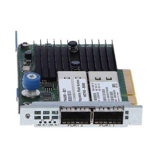 کارت شبکه HP InfiniBand 10/40Gb 2-port 544+FLR-QSFP Adapter 1