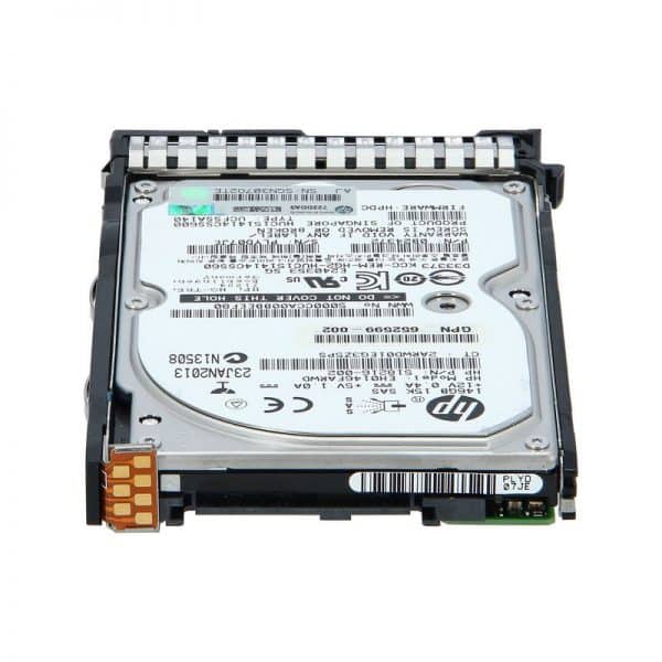 هارد سرور HP 146GB SAS 6G 15K SFF SC 652605-B21 3