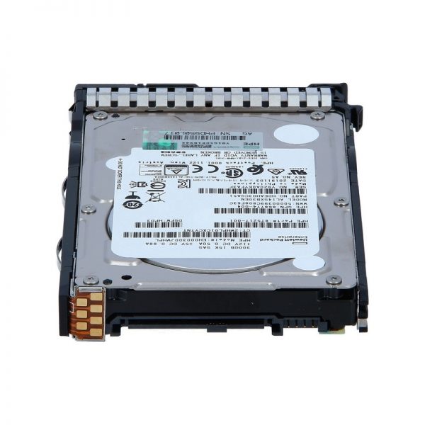 هارد سرور HPE 300GB SAS 12G 15K SFF SC DS 870753-B21 3