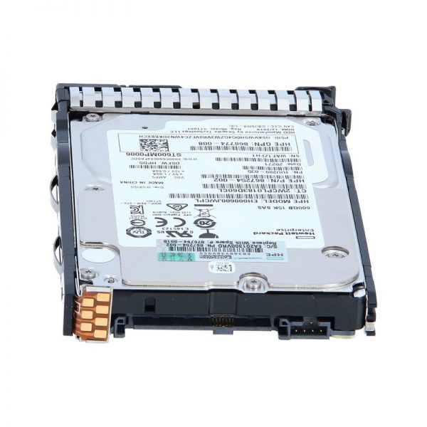 هارد سرور HPE 600GB SAS 12G 15K SFF SC DS 870757-B21 3
