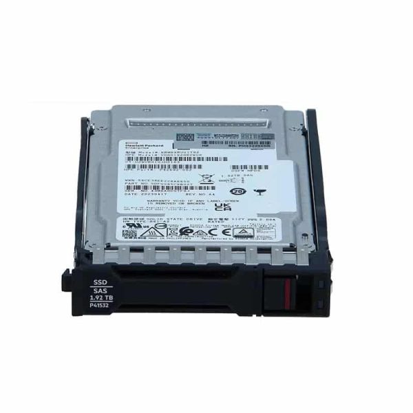  اس اس دی اچ پی HPE 1 92TB SAS 12G Read Intensive (RI) SFF BC Value SAS (VS) Multi Vendor (MV) SSD p40507 b21