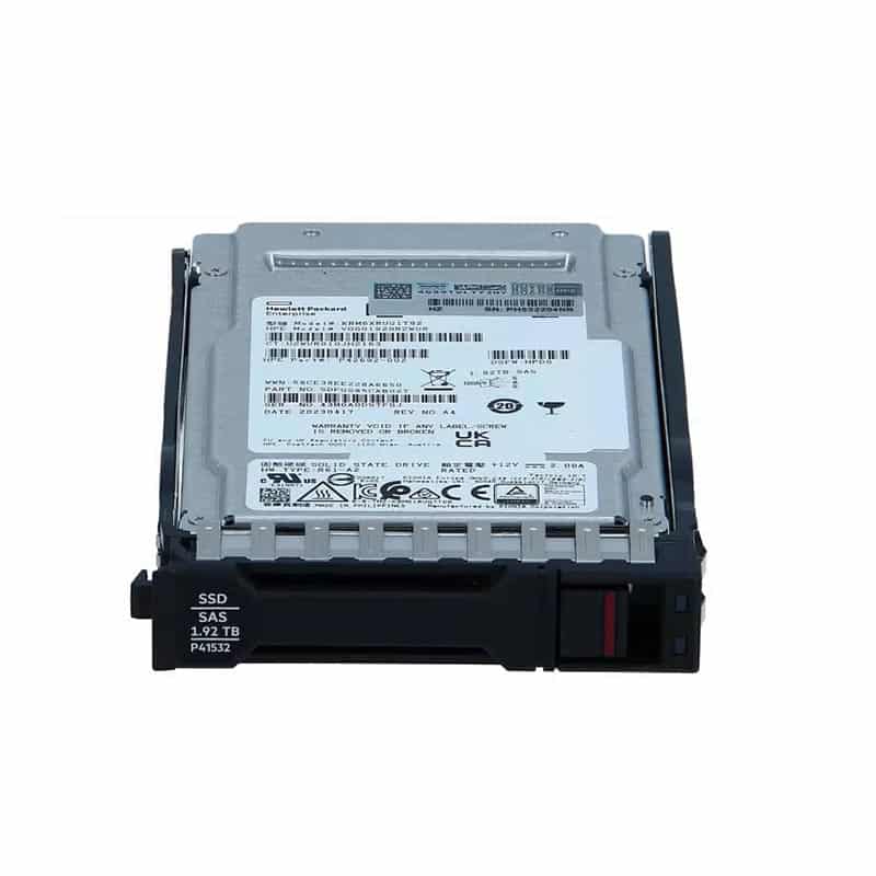 اس اس دی اچ پی HPE 1 92TB SAS 12G Read Intensive (RI) SFF BC Value SAS (VS) Multi Vendor (MV) SSD p40507 b21