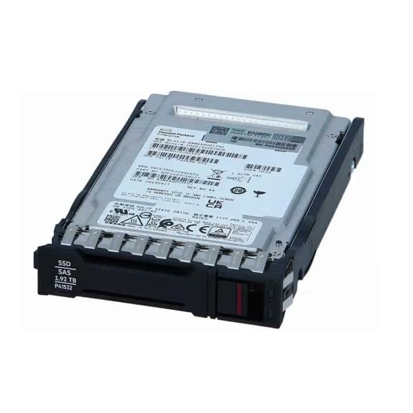  اس اس دی اچ پی HPE 1 92TB SAS 12G Read Intensive (RI) SFF BC Value SAS (VS) Multi Vendor (MV) SSD p40507 b21