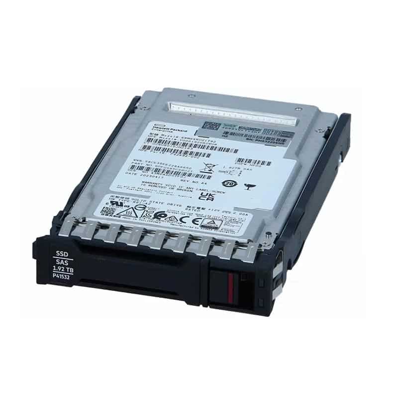 اس اس دی اچ پی HPE 1 92TB SAS 12G Read Intensive (RI) SFF BC Value SAS (VS) Multi Vendor (MV) SSD p40507 b21